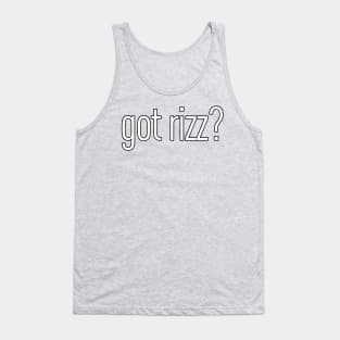 Got Rizz? Tank Top